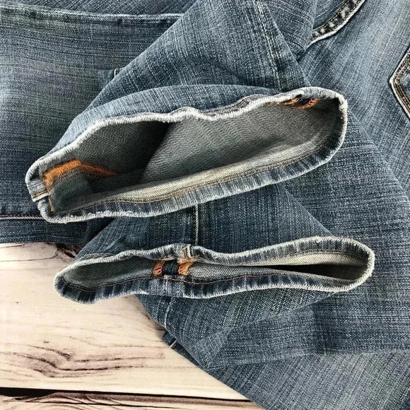 Vigoss Blue Bootcut Jeans Size 9 - Picture 5 of 8